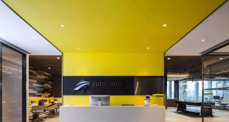 3000㎡中關(guān)村通航大廈辦公樓，材料和空間的對(duì)話！