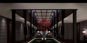 南寧秋潮會所現(xiàn)代中式裝修，注重中國風(fēng)